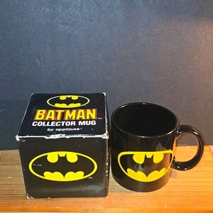 RARE 1989 BATMAN COLLECTION MUG APPLAUSE